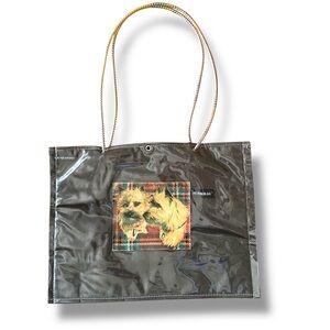 Junkbags Kat Newman Dog Art Tote Eco Bag Sustainable Shopping Reusable Tote Bag